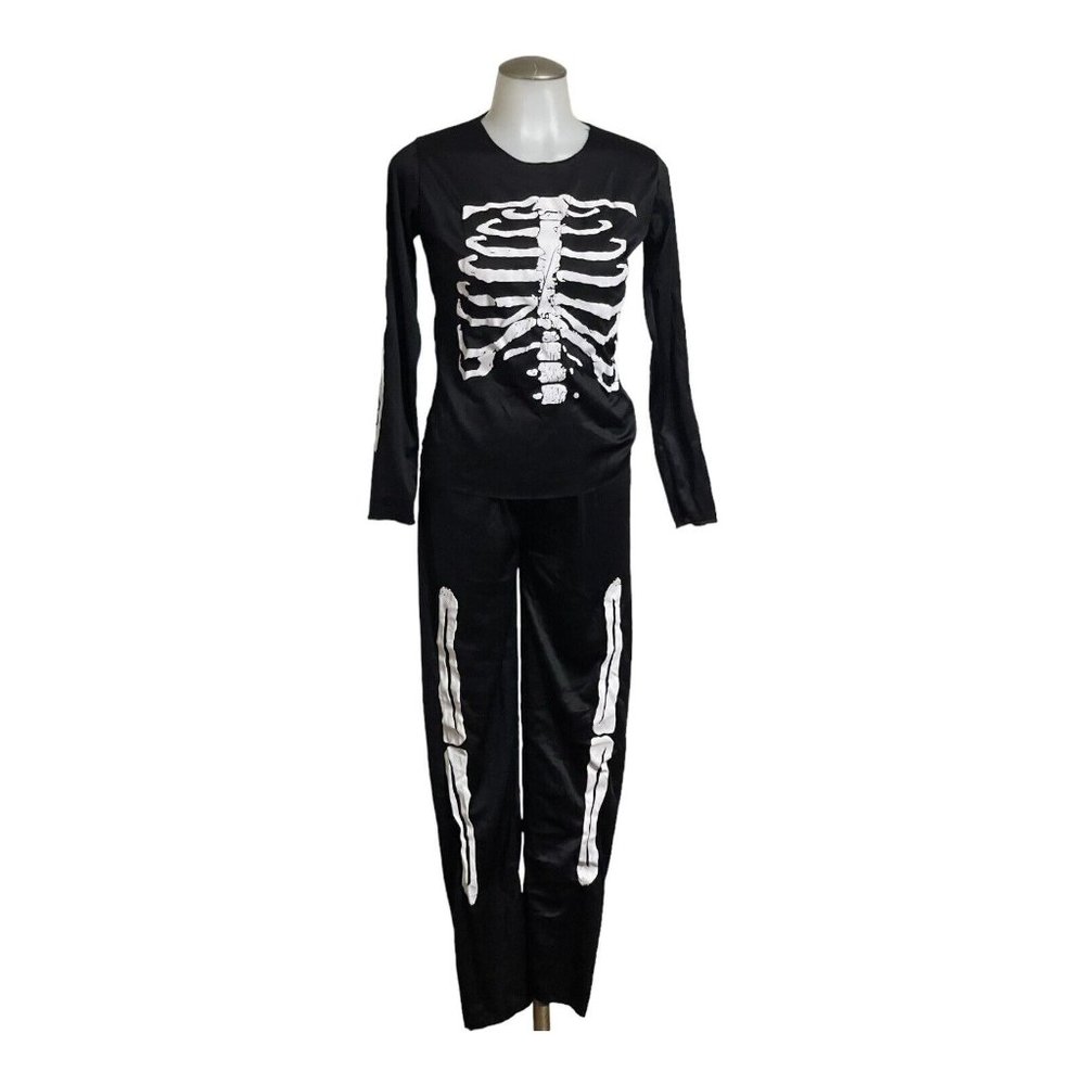 SHITE Skeleton Costume‎ For Girls Size XL-24-16